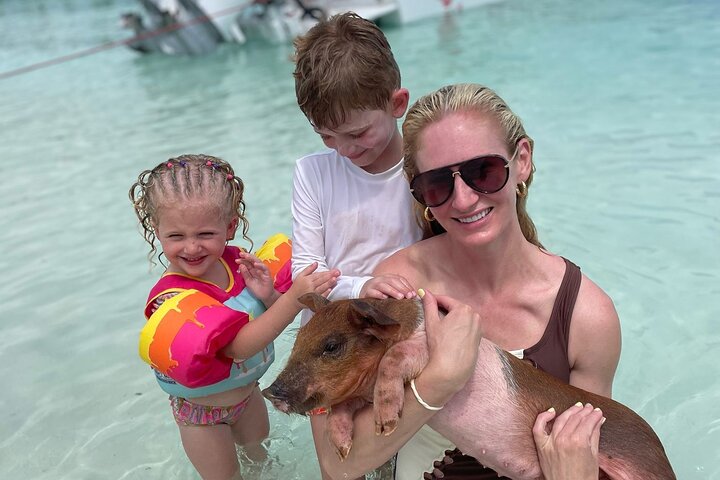 Øyhopping-eventyr på Bahamas med svømmegriser, skilpadder, snorkling og strandklubb, foto 6 | wizardtrip