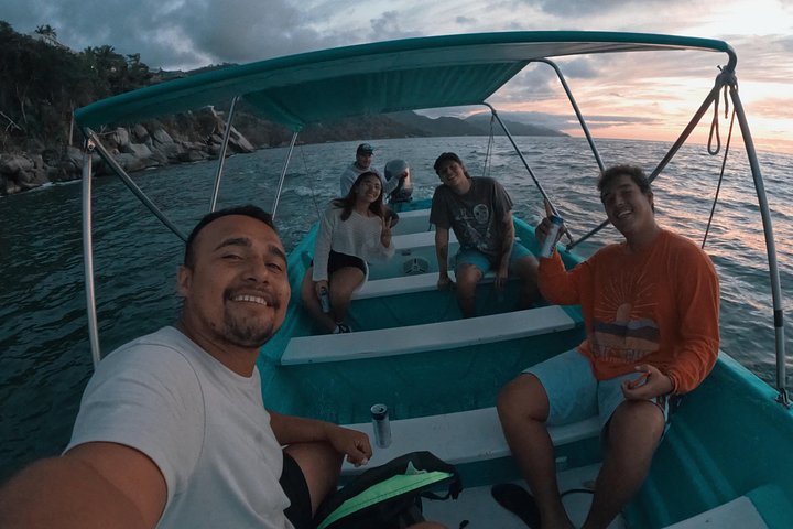 Passeio de barco de bioluminescência e pôr do sol em Puerto Vallarta, México, foto 9 | wizardtrip