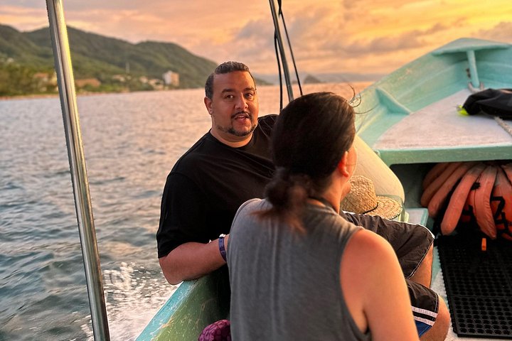 Passeio de barco de bioluminescência e pôr do sol em Puerto Vallarta, México, foto 18 | wizardtrip