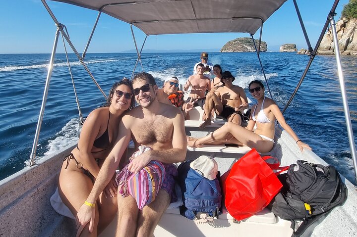 Båd- og snorkeltur for små grupper til Los Arcos-øerne nær Puerto Vallarta, Mexico, foto 7 | wizardtrip