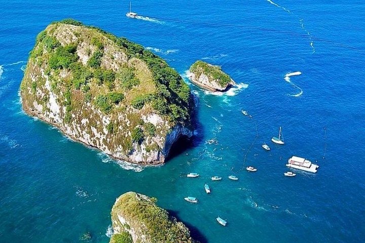 Båd- og snorkeltur for små grupper til Los Arcos-øerne nær Puerto Vallarta, Mexico, foto 11 | wizardtrip