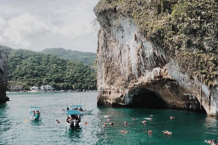 Båd- og snorkeltur for små grupper til Los Arcos-øerne nær Puerto Vallarta, Mexico, foto 16 | wizardtrip