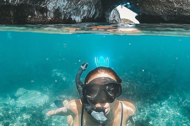 Båd- og snorkeltur for små grupper til Los Arcos-øerne nær Puerto Vallarta, Mexico, foto 19 | wizardtrip