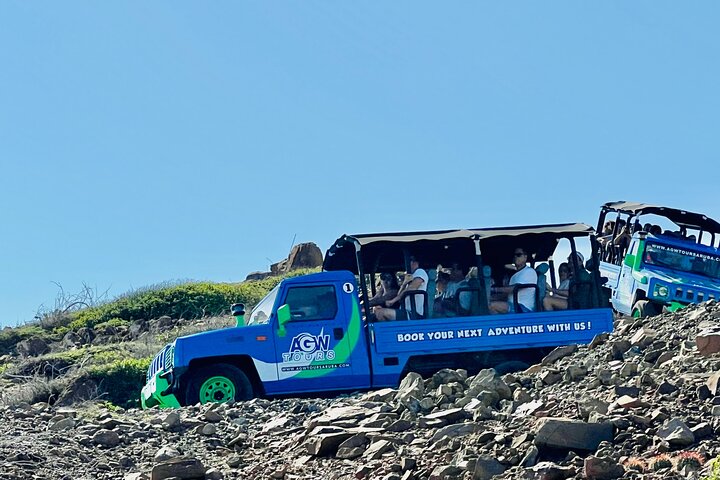 Jeep adventure exploring Aruba's Natural Pool, caves, and Baby Beach, photo 9 | wizardtrip