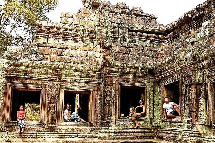 Explore templos antiguos como Angkor Wat y Ta Prohm en un tour privado de un día desde Siem Reap, Camboya, foto 13 | wizardtrip