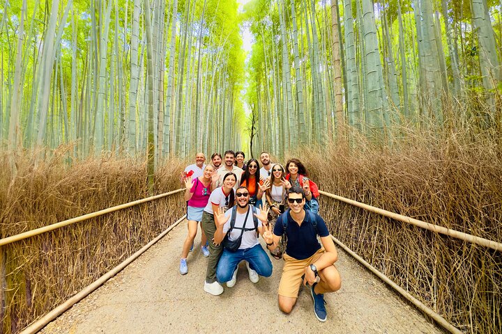 Arashiyama wandeltocht in Kyoto met het bamboebos, de Tenryu-ji tempeltuin, de Togetsukyo-brug en het apenpark, foto 10 | wizardtrip