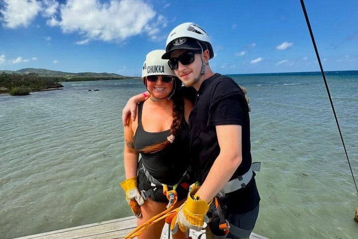 Alt-adgang eventyrparkpas i Montego Bay, Jamaica, med ATV, ziplining, ridning og katamaranture, foto 8 | wizardtrip