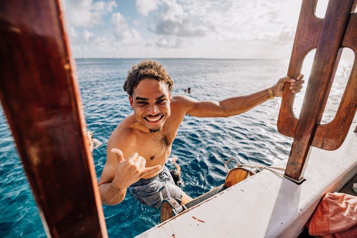 Schnorchel- und Sightseeing-Bootstour auf einem Holzschoner in Bonaire, Foto 46 | wizardtrip