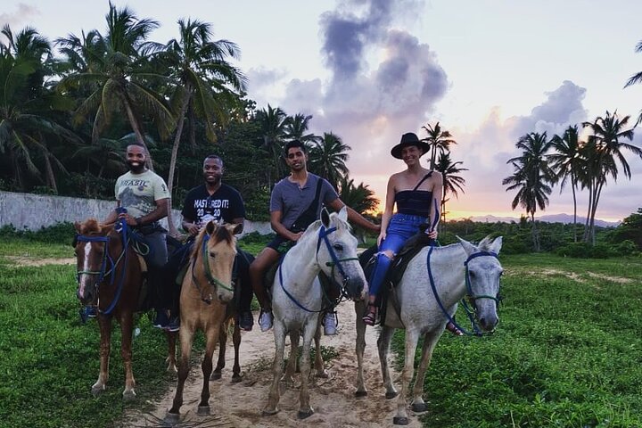 Privat solnedgangstur til hesteryggen på Macao Beach, Punta Cana, Den dominikanske republikk, foto 3 | wizardtrip