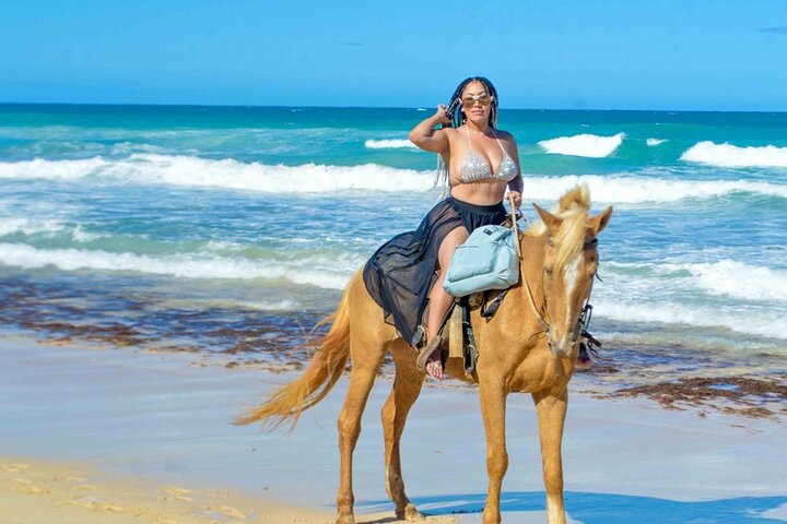 Privat solnedgangstur til hesteryggen på Macao Beach, Punta Cana, Den dominikanske republikk, foto 10 | wizardtrip