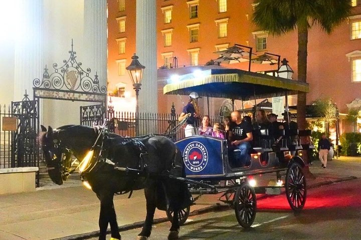 Hestetrukket vognkørsel gennem de historiske gader i Charleston, South Carolina, foto 19 | wizardtrip