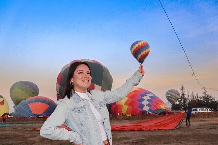 Ballongferd over de eldgamle pyramidene i Teotihuacan, Mexico, med frokost inkludert, foto 18 | wizardtrip