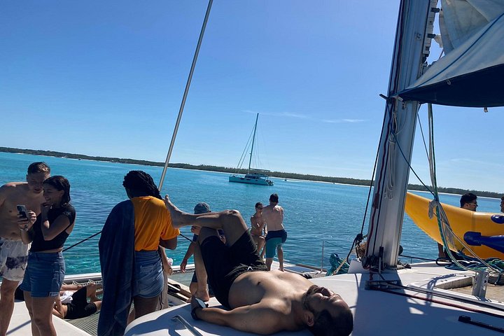 Katamarantur från Nassau för att simma med grisar och snorkla med sköldpaddor, foto 35 | wizardtrip