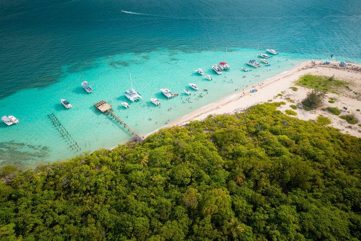 All-inclusive bådtur med snorkling, vandrutsjebane, frokost og drikkevarer til Icacos eller Vieques ø fra Fajardo, Puerto Rico, foto 20 | wizardtrip