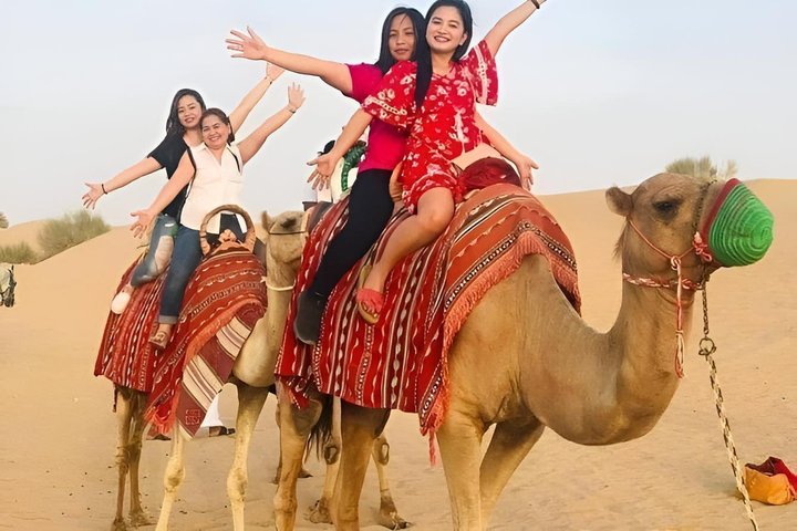Oplev en spændende VIP ørkensafari i Dubai med dune bashing, kamelridning og BBQ middag, foto 8 | wizardtrip