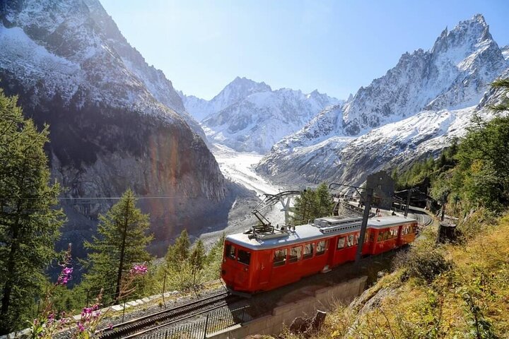 Tour guiado de día completo desde Ginebra a Chamonix Mont-Blanc, con paseos en teleférico, glaciares y exploración de pueblos alpinos, foto 6 | wizardtrip