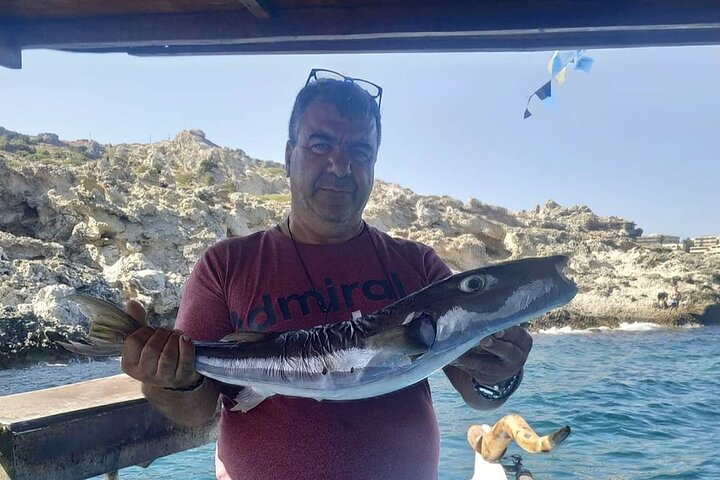 Makarounas Fishing Boat Trip with swimming stop and BBQ on board | wizardtrip