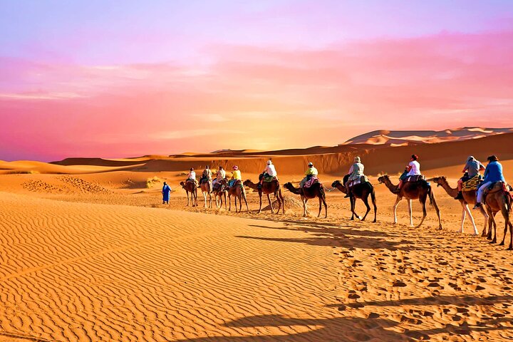 Circuit désert 3 jours Marrakech Merzouga, balades dromadaire, kasbahs, campements désert, photo 11 | wizardtrip