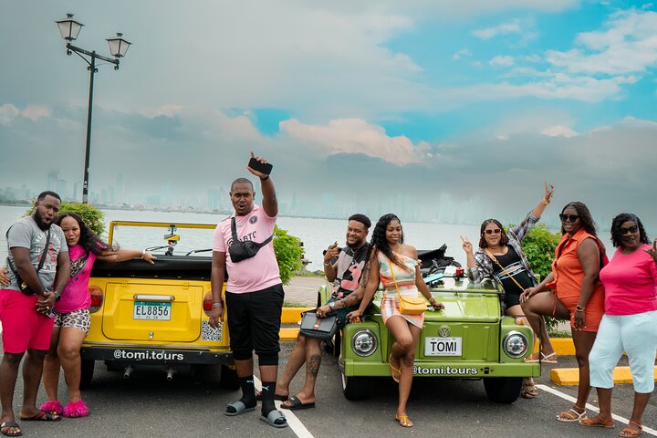 Klassisk VW Safari cabriolet tur til Panama Citys vartegn, skyline og historiske Casco Viejo, foto 14 | wizardtrip