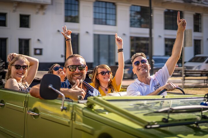 Klassisk VW Safari cabriolet tur til Panama Citys vartegn, skyline og historiske Casco Viejo, foto 18 | wizardtrip