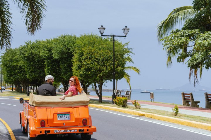 Klassisk VW Safari cabriolet tur til Panama Citys vartegn, skyline og historiske Casco Viejo, foto 19 | wizardtrip