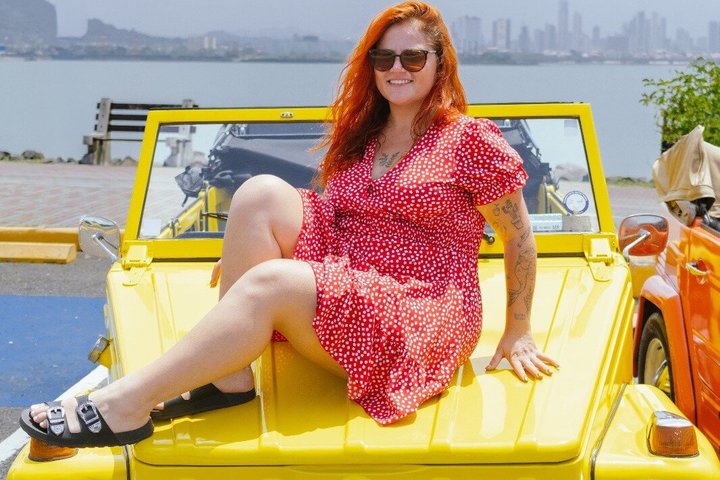 Klassisk VW Safari cabriolet tur til Panama Citys vartegn, skyline og historiske Casco Viejo, foto 21 | wizardtrip