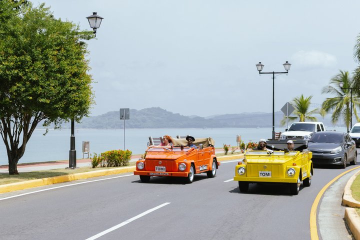 Klassisk VW Safari cabriolet tur til Panama Citys vartegn, skyline og historiske Casco Viejo, foto 25 | wizardtrip