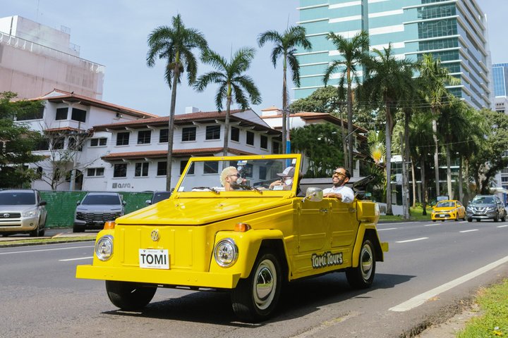 Klassisk VW Safari cabriolet tur til Panama Citys vartegn, skyline og historiske Casco Viejo, foto 27 | wizardtrip