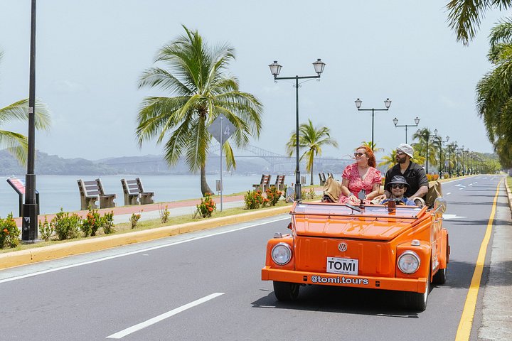 Klassisk VW Safari cabriolet tur til Panama Citys vartegn, skyline og historiske Casco Viejo, foto 33 | wizardtrip