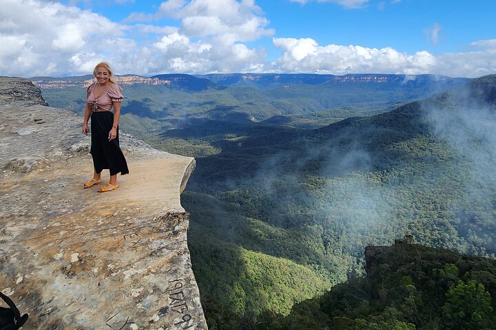 Découvrez les magnifiques Blue Mountains depuis Sydney avec des randonnées vers des cascades, des points de vue panoramiques et des conseils locaux lors d'un tour en petit groupe, photo 16 | wizardtrip