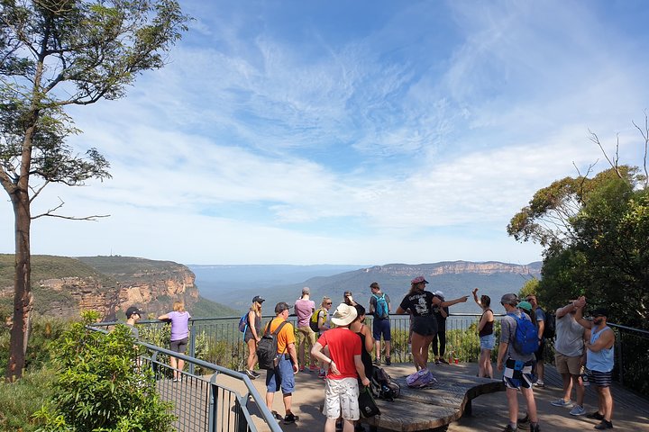 Découvrez les magnifiques Blue Mountains depuis Sydney avec des randonnées vers des cascades, des points de vue panoramiques et des conseils locaux lors d'un tour en petit groupe, photo 19 | wizardtrip
