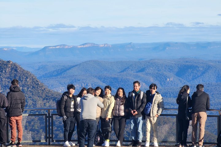 Découvrez les magnifiques Blue Mountains depuis Sydney avec des randonnées vers des cascades, des points de vue panoramiques et des conseils locaux lors d'un tour en petit groupe, photo 37 | wizardtrip