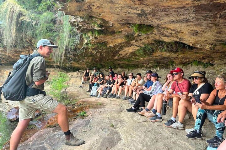 Découvrez les magnifiques Blue Mountains depuis Sydney avec des randonnées vers des cascades, des points de vue panoramiques et des conseils locaux lors d'un tour en petit groupe, photo 39 | wizardtrip