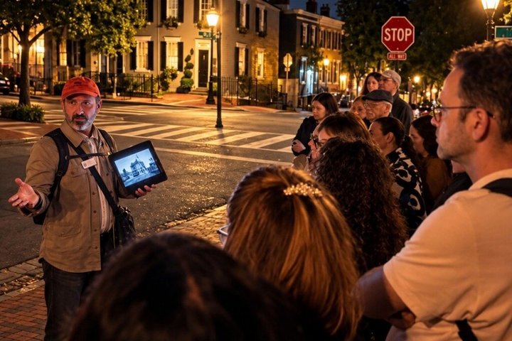 Tour dei fantasmi di Georgetown e dei gradini dell'esorcista | Washington D.C. | wizardtrip