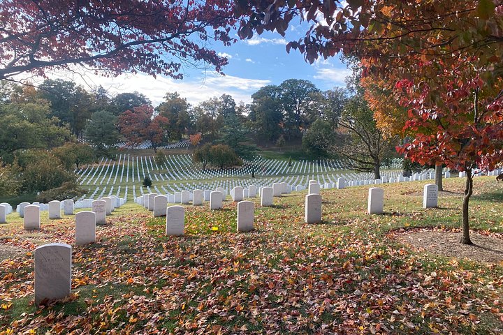 Guidet vandretur i Arlington National Cemetery, Washington DC, med vagtskifteceremoni, foto 39 | wizardtrip