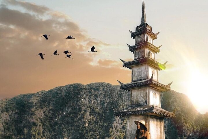 Excursion privée d'une journée à Ninh Binh depuis Hanoï, avec paysages, balades en bateau et sites culturels, photo 6 | wizardtrip