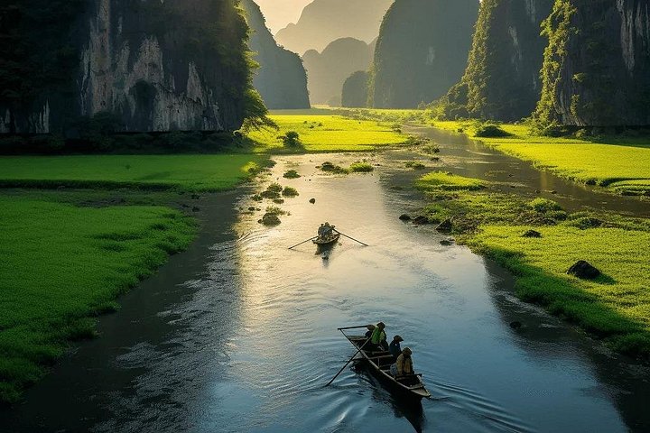 Excursion privée d'une journée à Ninh Binh depuis Hanoï, avec paysages, balades en bateau et sites culturels, photo 19 | wizardtrip