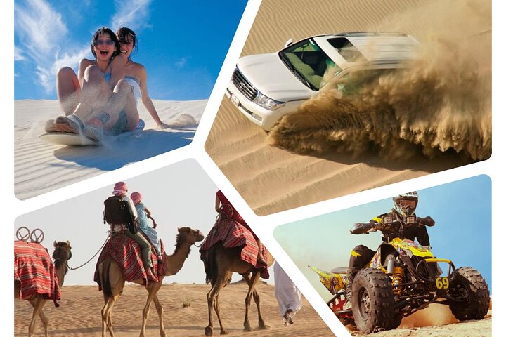 Doha Desert Safari: Dune Bashing, Kamelritt & Sandboarding | wizardtrip