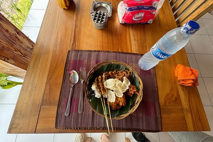 Sykkeltur nedover i Ubud, Bali, som viser vulkan, risterrasser og lokal kultur, foto 16 | wizardtrip