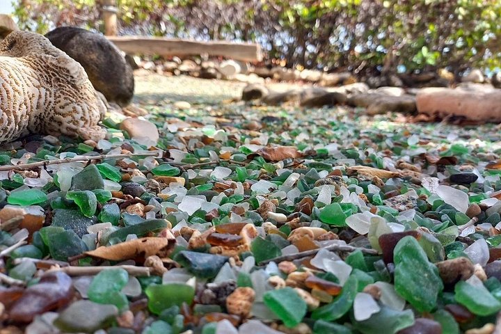 Kajak-Abenteuer zur Sea Glass Island in Aruba, Sammeln von buntem Seeglas, Foto 9 | wizardtrip