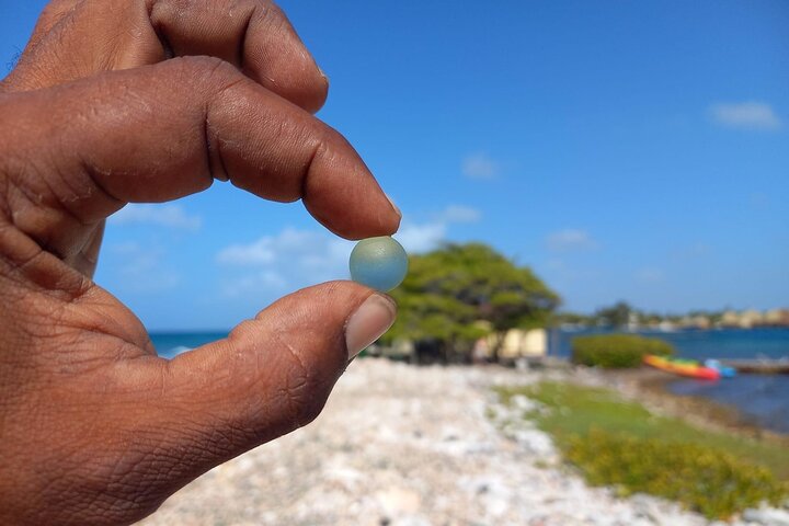 Kajak-Abenteuer zur Sea Glass Island in Aruba, Sammeln von buntem Seeglas, Foto 13 | wizardtrip