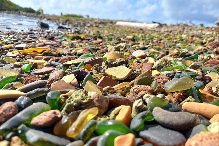 Kajak-Abenteuer zur Sea Glass Island in Aruba, Sammeln von buntem Seeglas, Foto 15 | wizardtrip