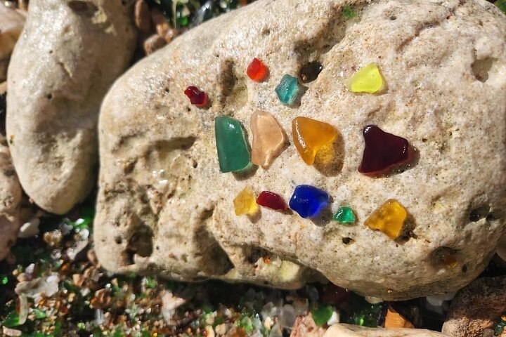 Kajak-Abenteuer zur Sea Glass Island in Aruba, Sammeln von buntem Seeglas, Foto 18 | wizardtrip