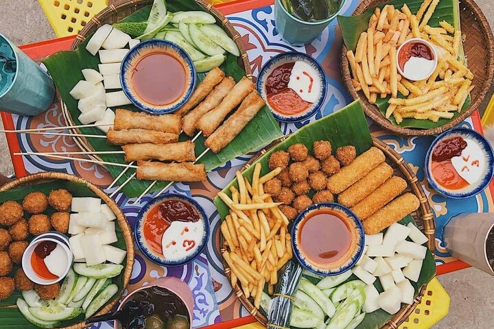 Explorez la scène vibrante de street food de Hanoï et l'emblématique Rue du Train lors de cette visite guidée à pied, photo 10 | wizardtrip