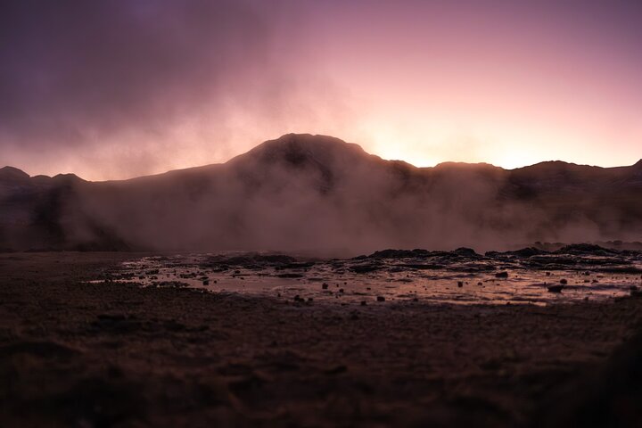 Solopgang over Tatio-gejserne i San Pedro de Atacama, Chile, foto 6 | wizardtrip