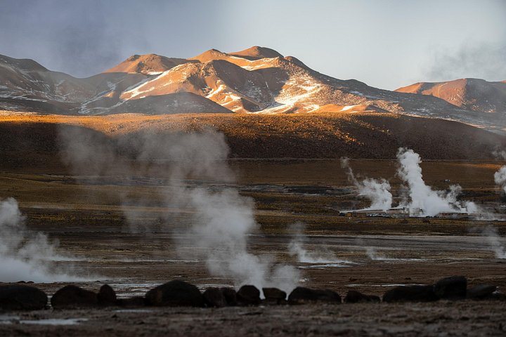 Solopgang over Tatio-gejserne i San Pedro de Atacama, Chile, foto 15 | wizardtrip