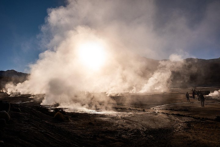 Solopgang over Tatio-gejserne i San Pedro de Atacama, Chile, foto 16 | wizardtrip