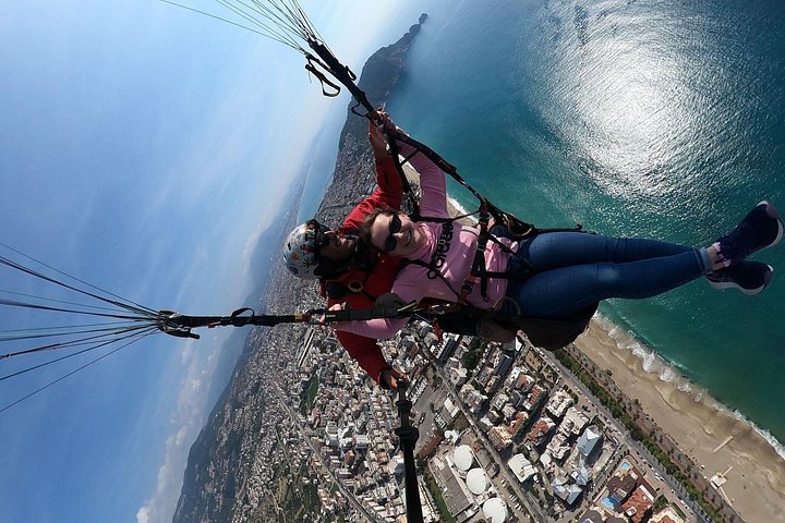 Tandem paragliding-flyvning over Kleopatra Strand i Alanya, Tyrkiet, foto 9 | wizardtrip