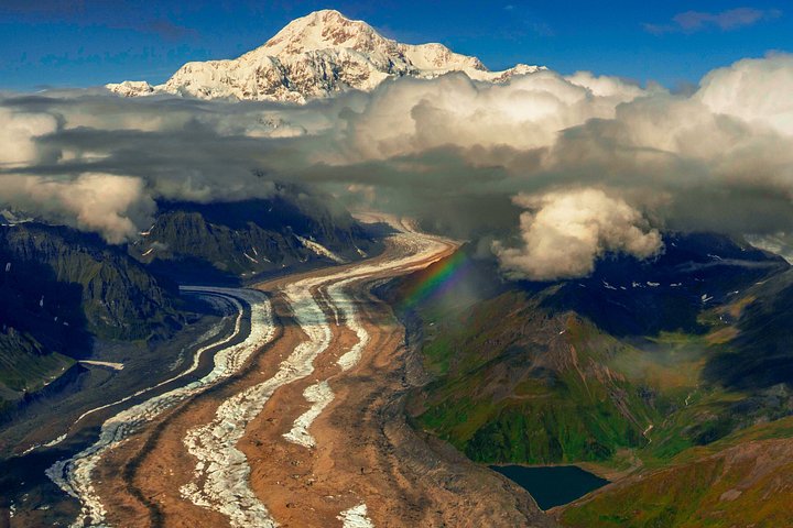 Panoramflug über die Gletscher und Gipfel des Denali Nationalparks ab Talkeetna, Alaska, Foto 6 | wizardtrip