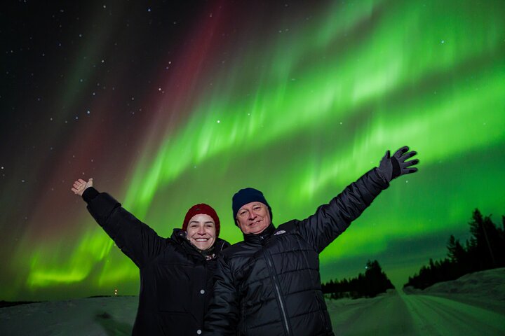 Experimente a magia da Aurora Boreal em uma caça guiada em Rovaniemi, Finlândia, com fotografia profissional, foto 12 | wizardtrip